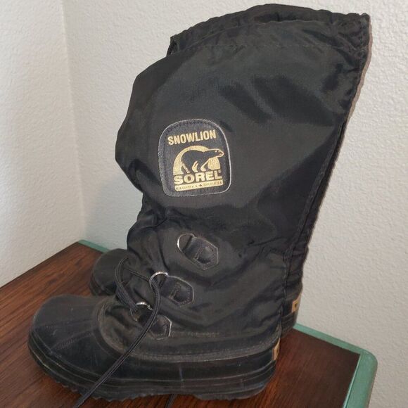 Sorel – Snowlion Boots size 7 Uni-sex Great adjustable calves! - Picture 1 of 8